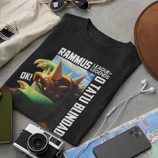 Nome do produto Camiseta - Rammus O Tatu Blindado