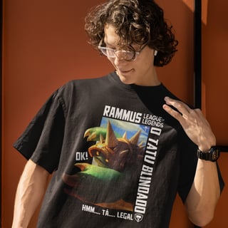 Camiseta - Rammus O Tatu Blindado
