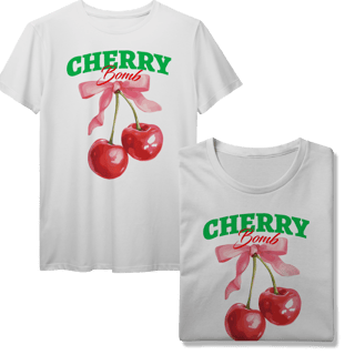 T-Shirt Prime - Cherry