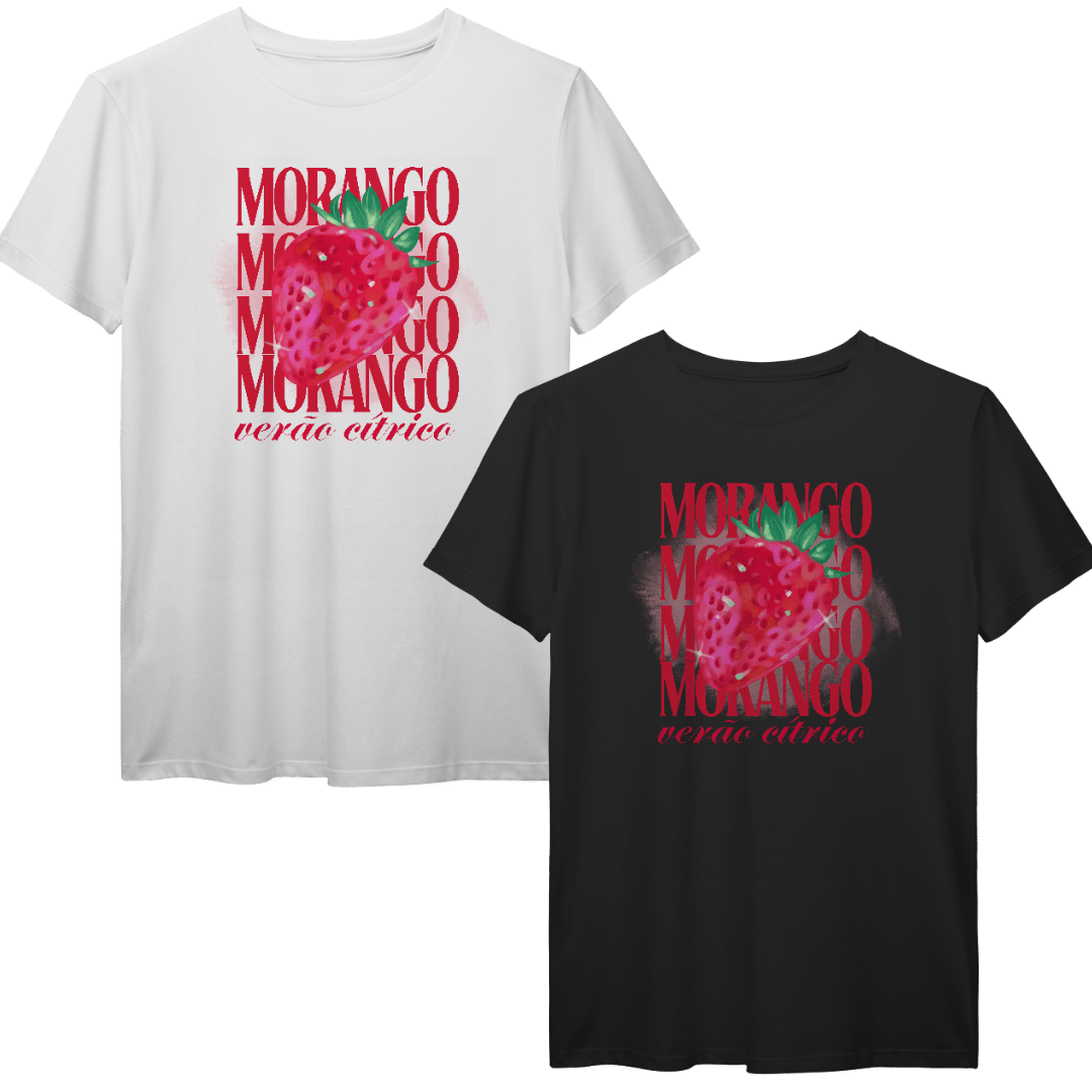Nome do produto: T-Shirt Prime - Morango cítrico