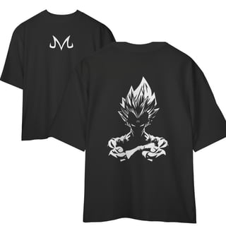 Nome do produto Camiseta Oversized Majin Vegeta
