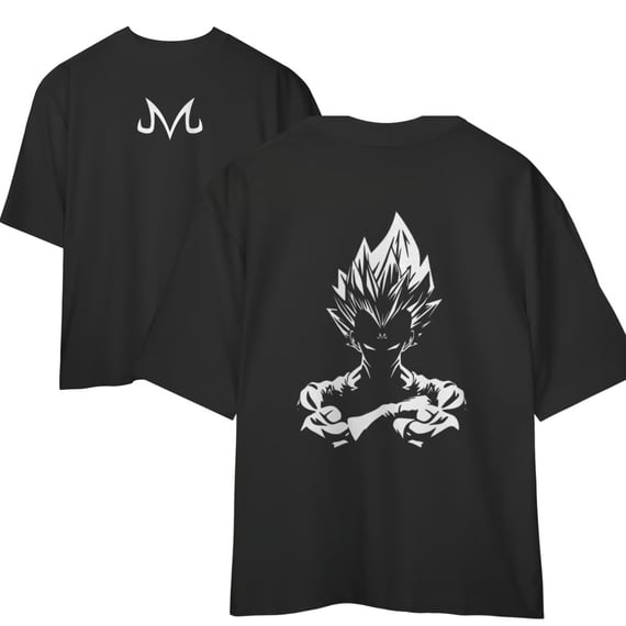 Camiseta Oversized Majin Vegeta