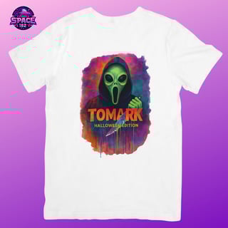 Nome do produto Camiseta Tomark Edição de Halloween, Ghost Alien