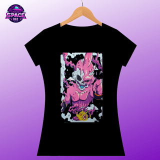 Nome do produto Camiseta Majinn Boo  Feminina Dragon Ball Z  SUPER PROMOÇÃO