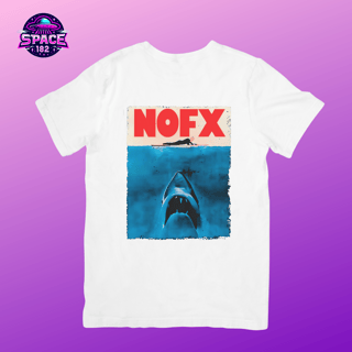 Nome do produto Camiseta NOFX, Jaws, Tubarão