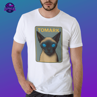 Nome do produto Camiseta Oficial Tomark  Gato Possuido por Alien