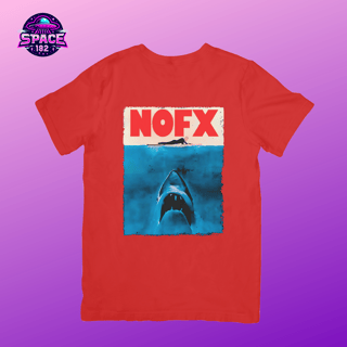 Nome do produto Camiseta NOFX, Jaws, Tubarão