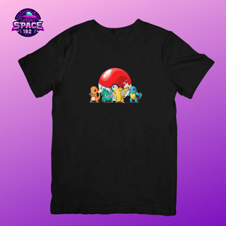Nome do produto Camiseta Pokemon, Pokebola