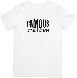 Nome do produto Camiseta Famous |Stars And Straps Rara no Brasil (Sem Fundo)