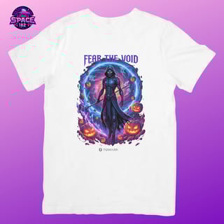 Nome do produto Camiseta TOMARK Oficial edição de halloween Fear The Void