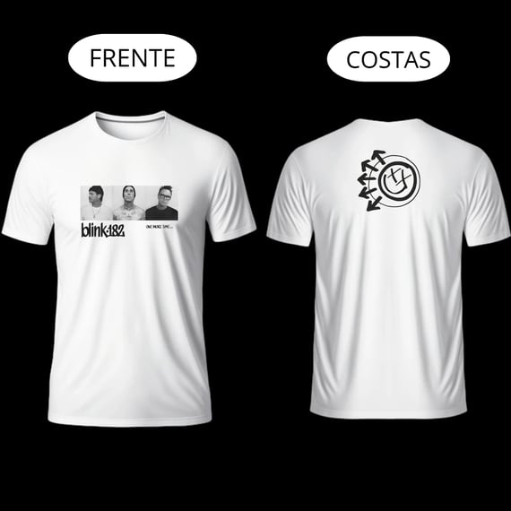 Camiseta blink 182 Quality One More Time Album