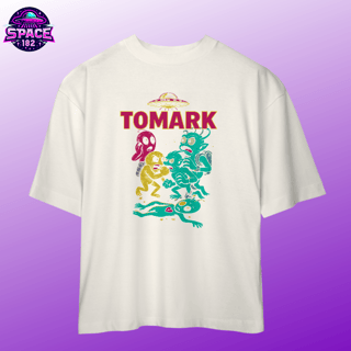 Nome do produto Camiseta Oversized Oficial  Tomark Alienigenas Brigando No Espaço