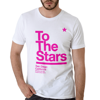 Nome do produto Camiseta To The Stars Tom No Brasil