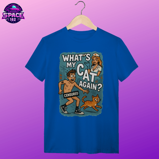 Nome do produto Camiseta  Oficial Whats My Cat Again Tomark