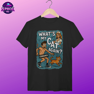 Nome do produto Camiseta  Oficial Whats My Cat Again Tomark