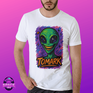 Nome do produto Camiseta Oficial Alien Sorrindo Tomark Edição Especial