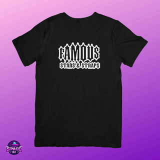 Nome do produto Camiseta Famous |Stars And Straps Rara no Brasil (Sem Fundo)