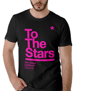 Nome do produto Camiseta To The Stars Tom No Brasil