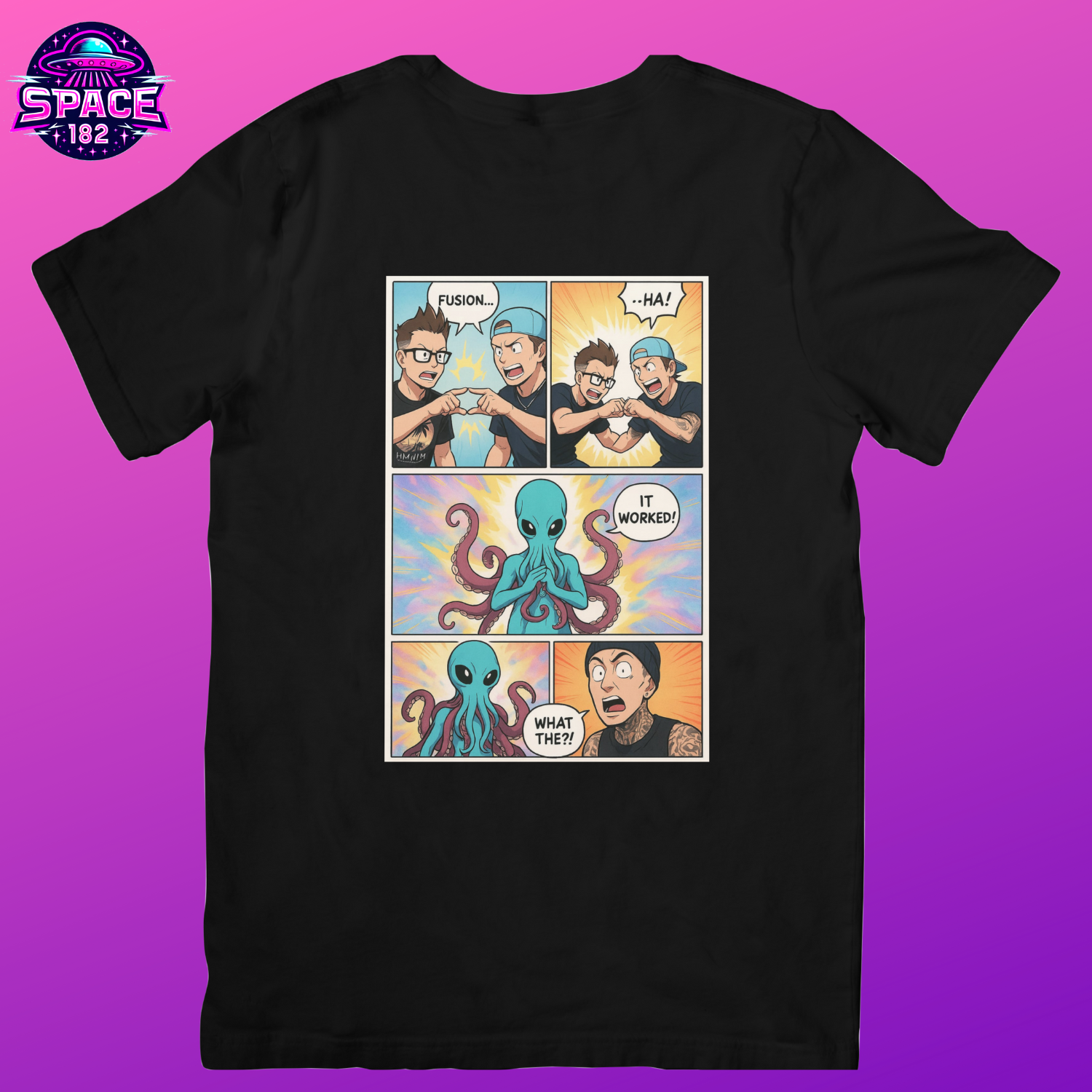 Camiseta  Fusão Do Alien Polvo  ,  Tomark is real OFICIAL 