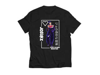 Nome do produto Camisa Josuke - Jojo bizarre adventure (preta)