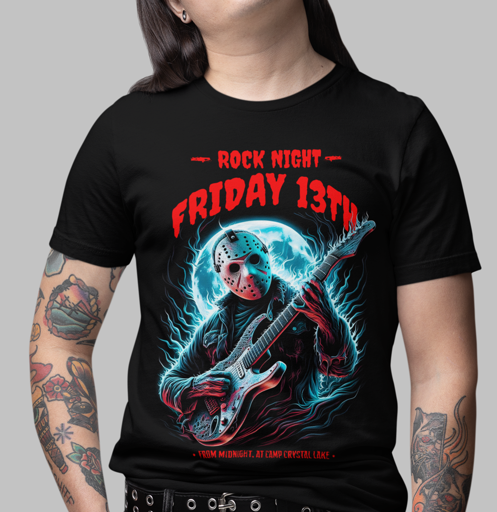 Camiseta - Rock Night - Friday 13th