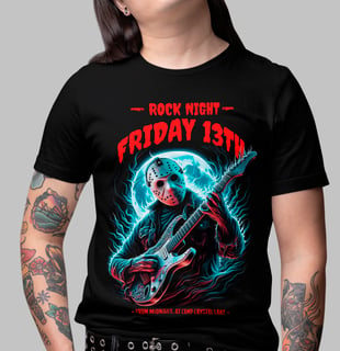 Camiseta - Rock Night - Friday 13th