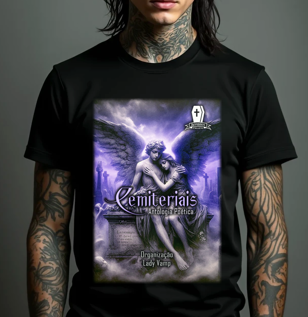 Nome do produto: Camiseta Projetos Sombrios - Cemiteriais