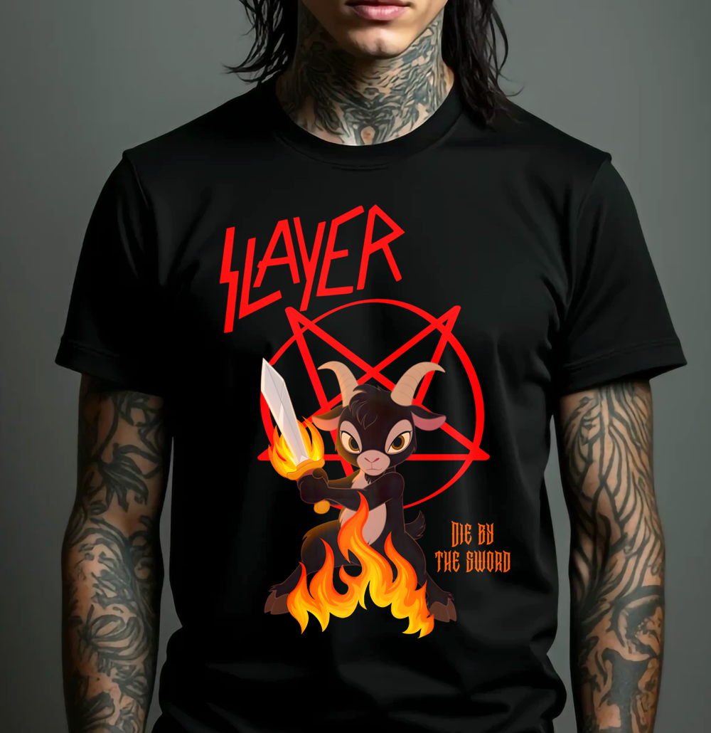 Nome do produto: Camiseta - Slayer (Die by the Sword)