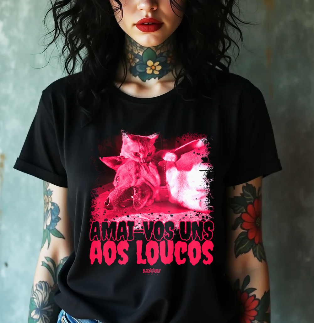 Nome do produto: Baby Look - Amai-vos uns aos Loucos