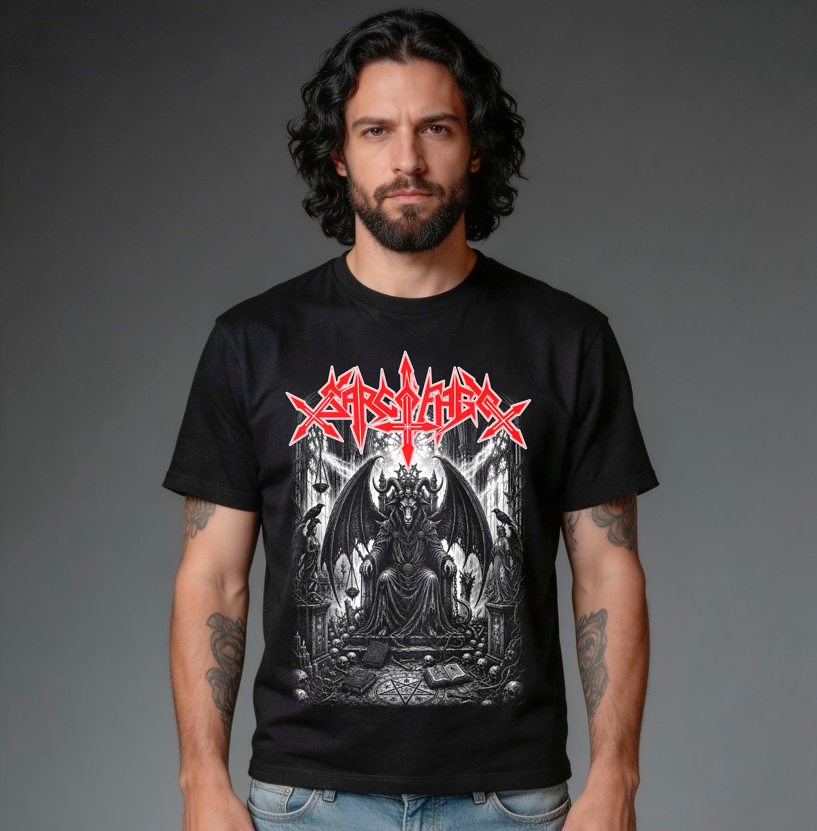 Nome do produto: Camiseta Quelity - Sarcófago
