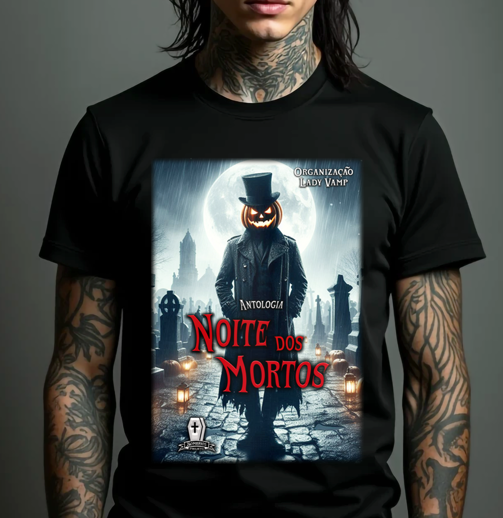 Nome do produto: Camiseta Projetos Sombrios - Noite dos Mortos