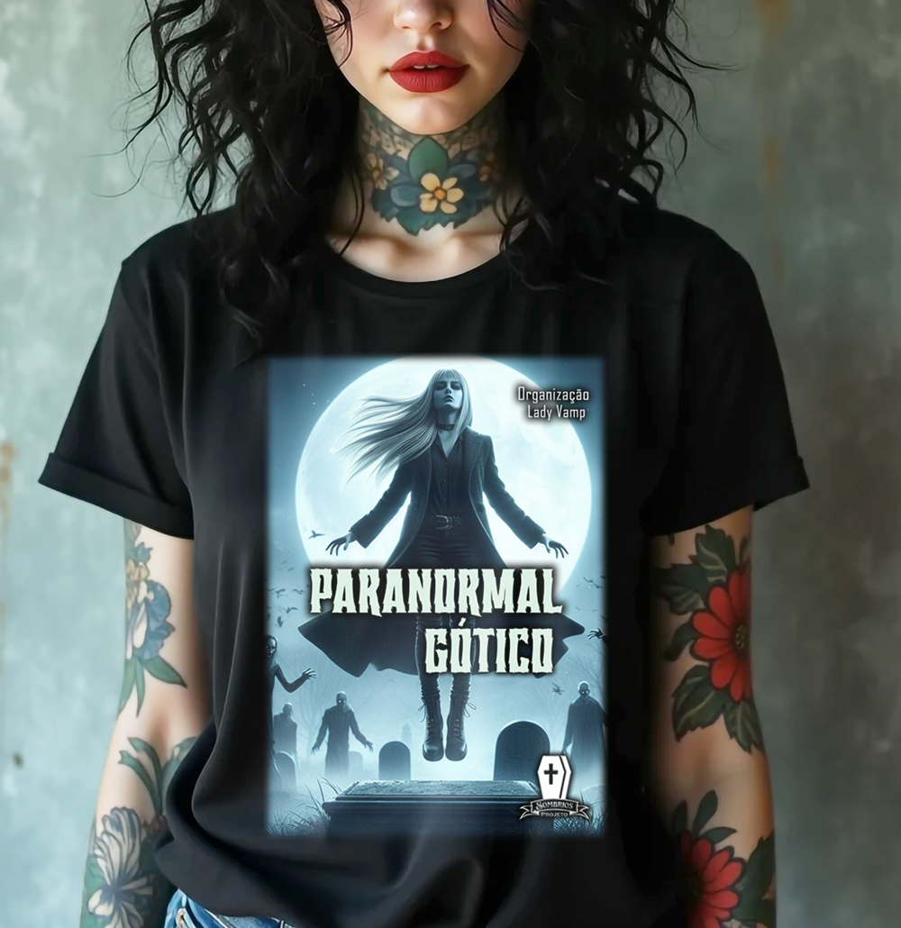 Nome do produto: Baby Long Projetos Sombrios - Paranormal Gótico