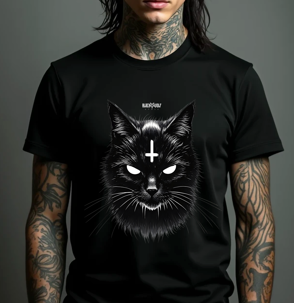 Nome do produto: Camiseta - The Dark Cat 2