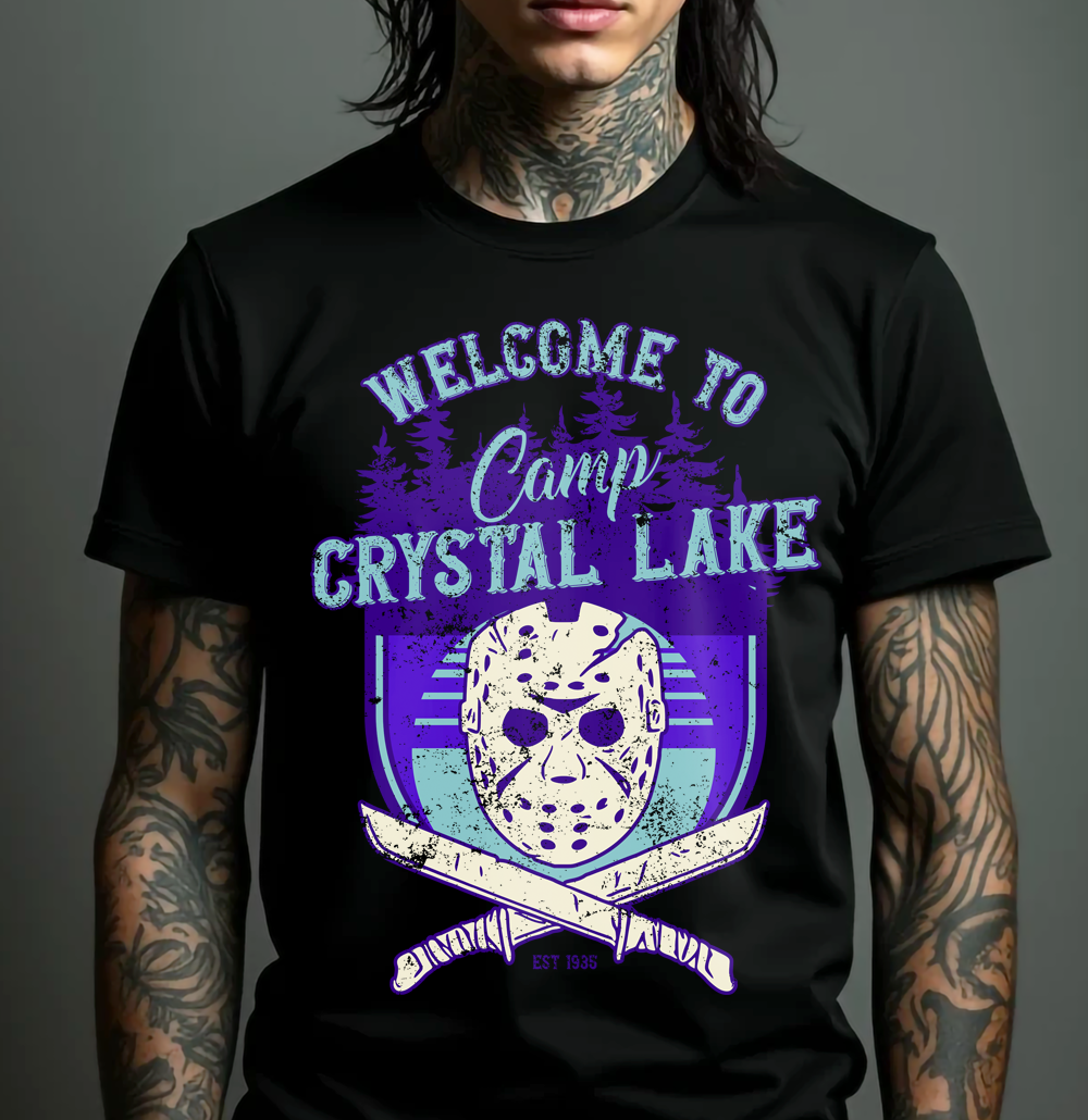 Nome do produto: Camiseta - Welcome to Camp Crystal Lake
