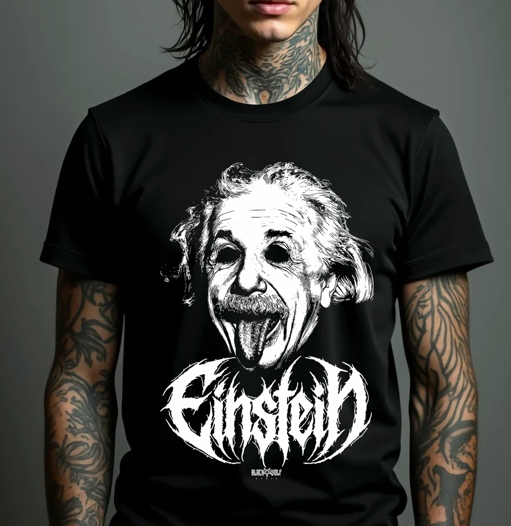 Nome do produto: Camiseta - Einstein Metal