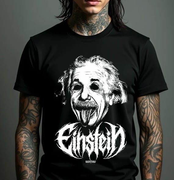 Camiseta - Einstein Metal