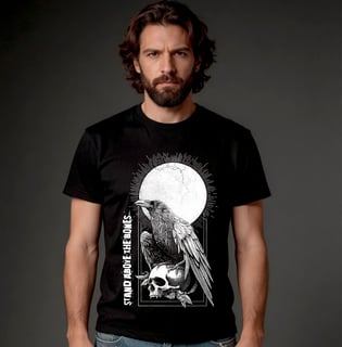 Nome do produto Camiseta Quality - Stand Above the Bones