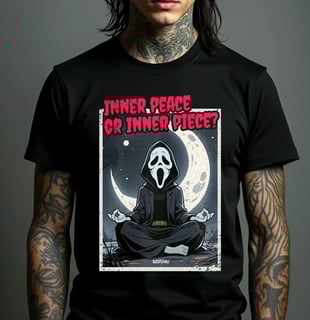 Camiseta - Inner peace or inner piece?