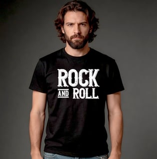 Nome do produto Camiseta Quality - Rock And Roll