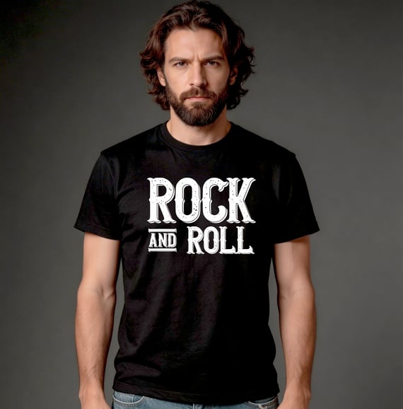 Camiseta Quality - Rock And Roll