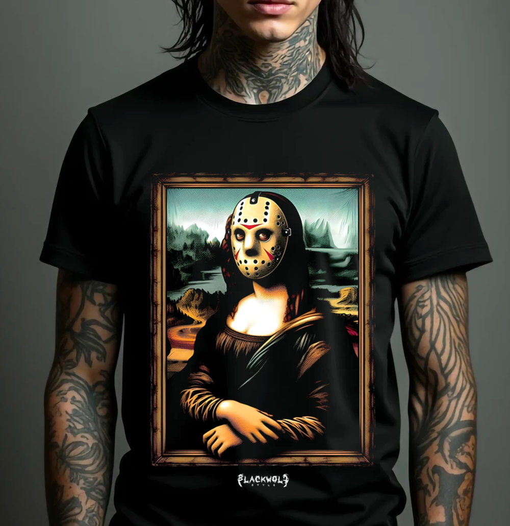 Nome do produto: Camiseta - Mona Lisa Voorhees