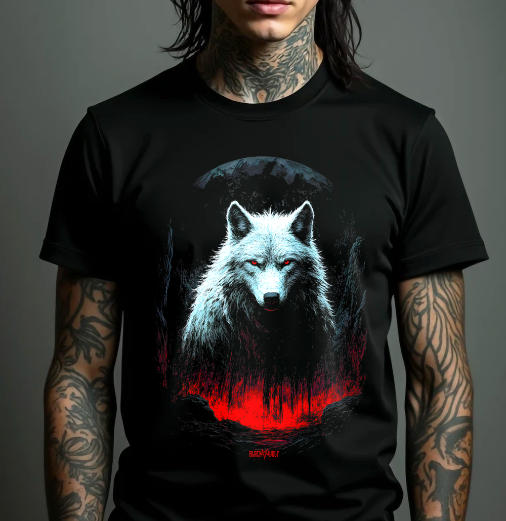 Camiseta - The White Wolf