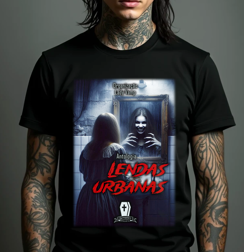 Nome do produto: Camiseta Projetos Sombrios - Lendas Urbanas