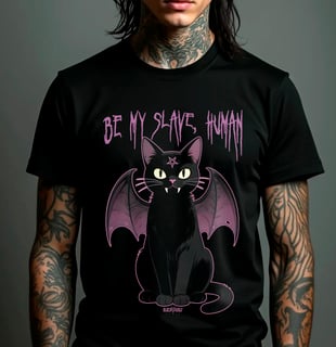 Nome do produto Camiseta - Be my Slave, Human