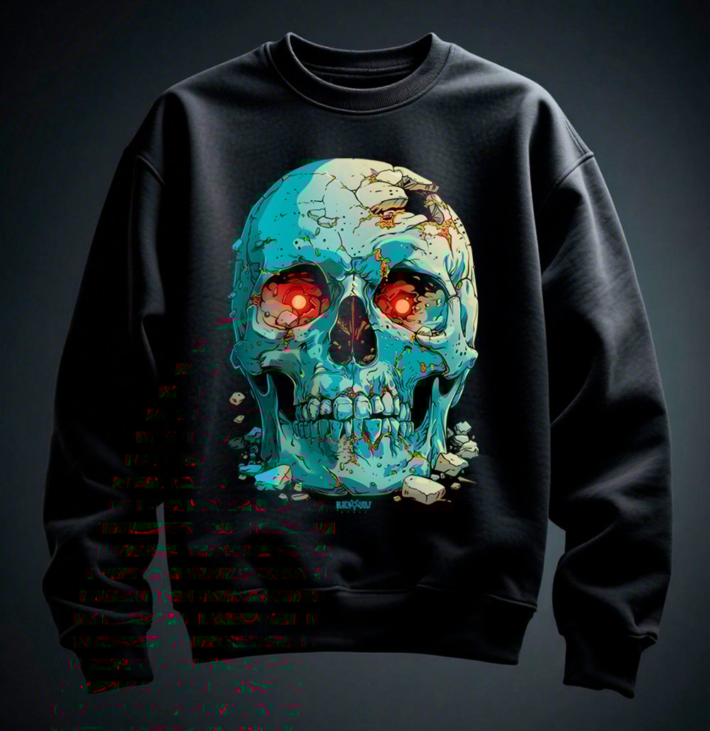 Nome do produto: Moletom - Burst Skull