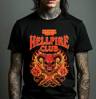 Nome do produto Camiseta - Hellfire Club