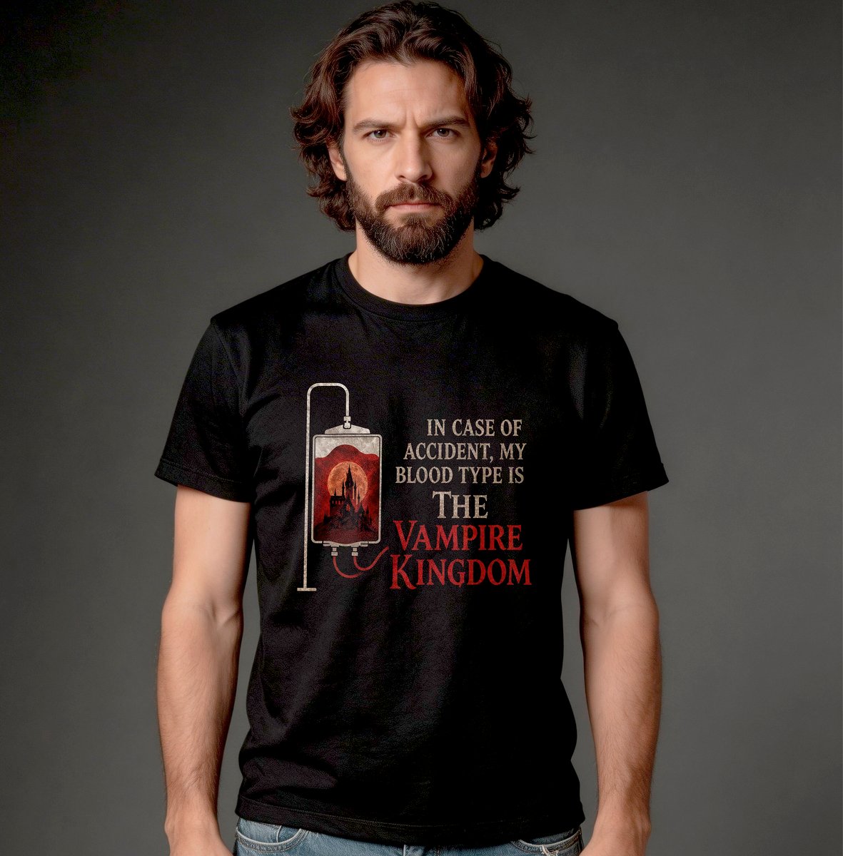 Nome do produto: Camiseta Quality - The Vampire Kingdom 3