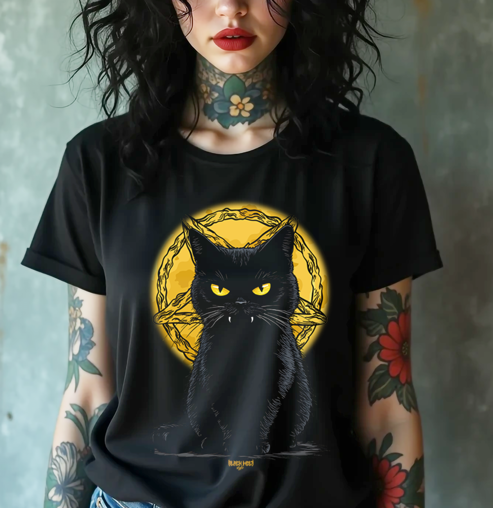 Nome do produto: Baby Long - Black Cat Magick