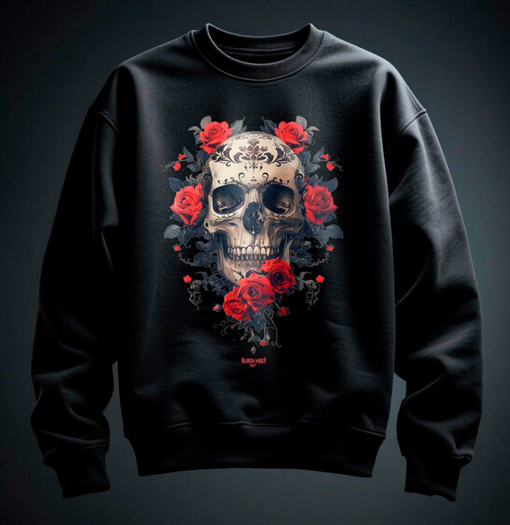 Nome do produto: Moletom - Skull & Roses