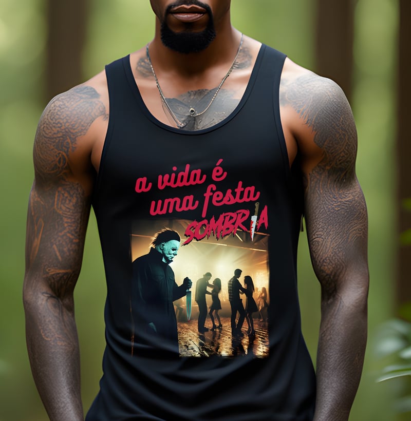 Nome do produto: A vida é uma festa sombria